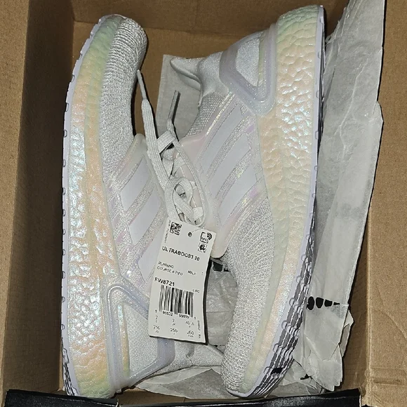 adidas | Shoes | Adidas Silver White Athletic Shoes For  display picture 1